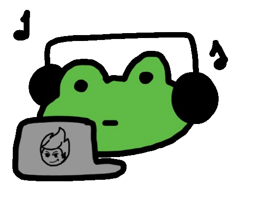 Focused frog